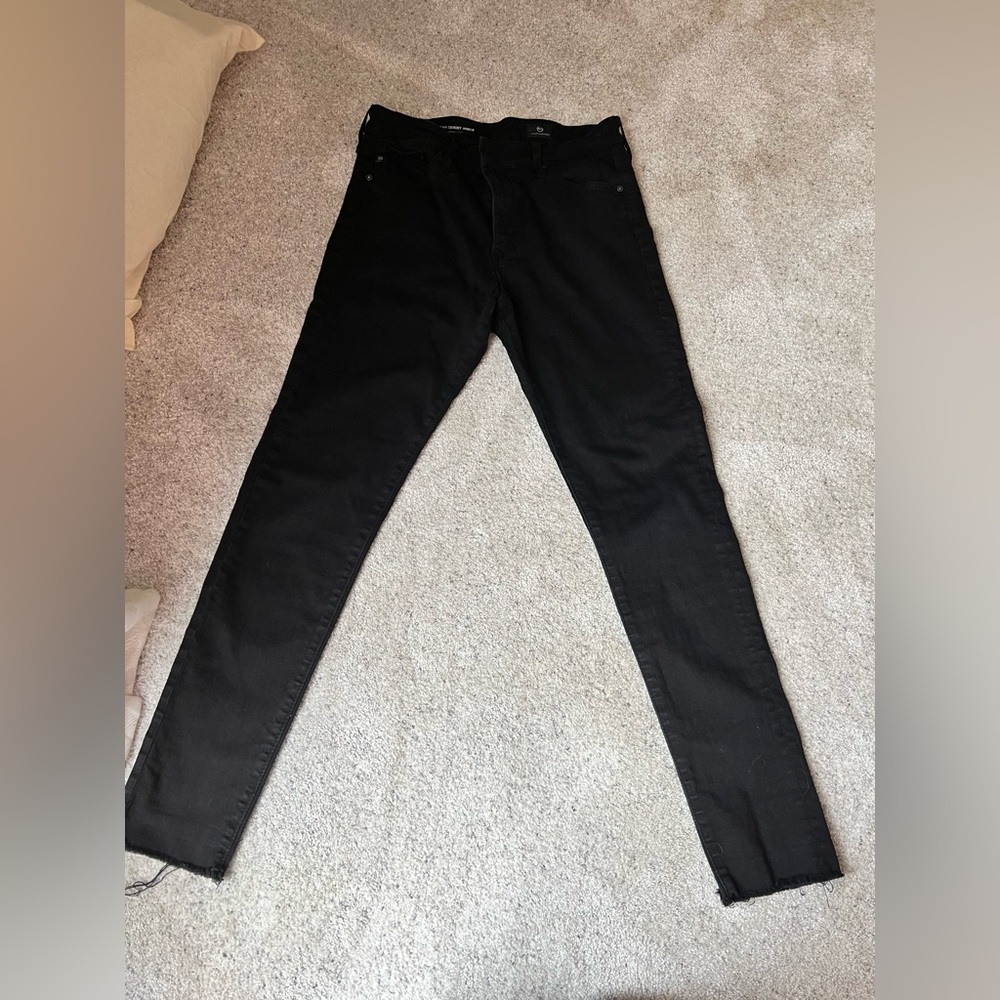 AG Farrah high rise skinny ankle